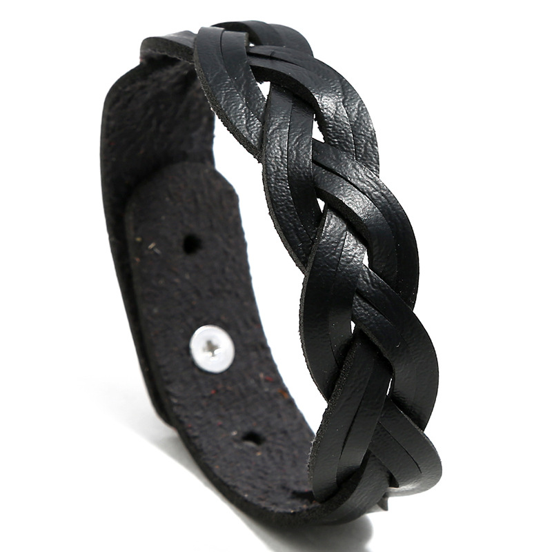 Leather Bracelet Adjustable Me - огляд і ціна Men'S Accessories Cheap