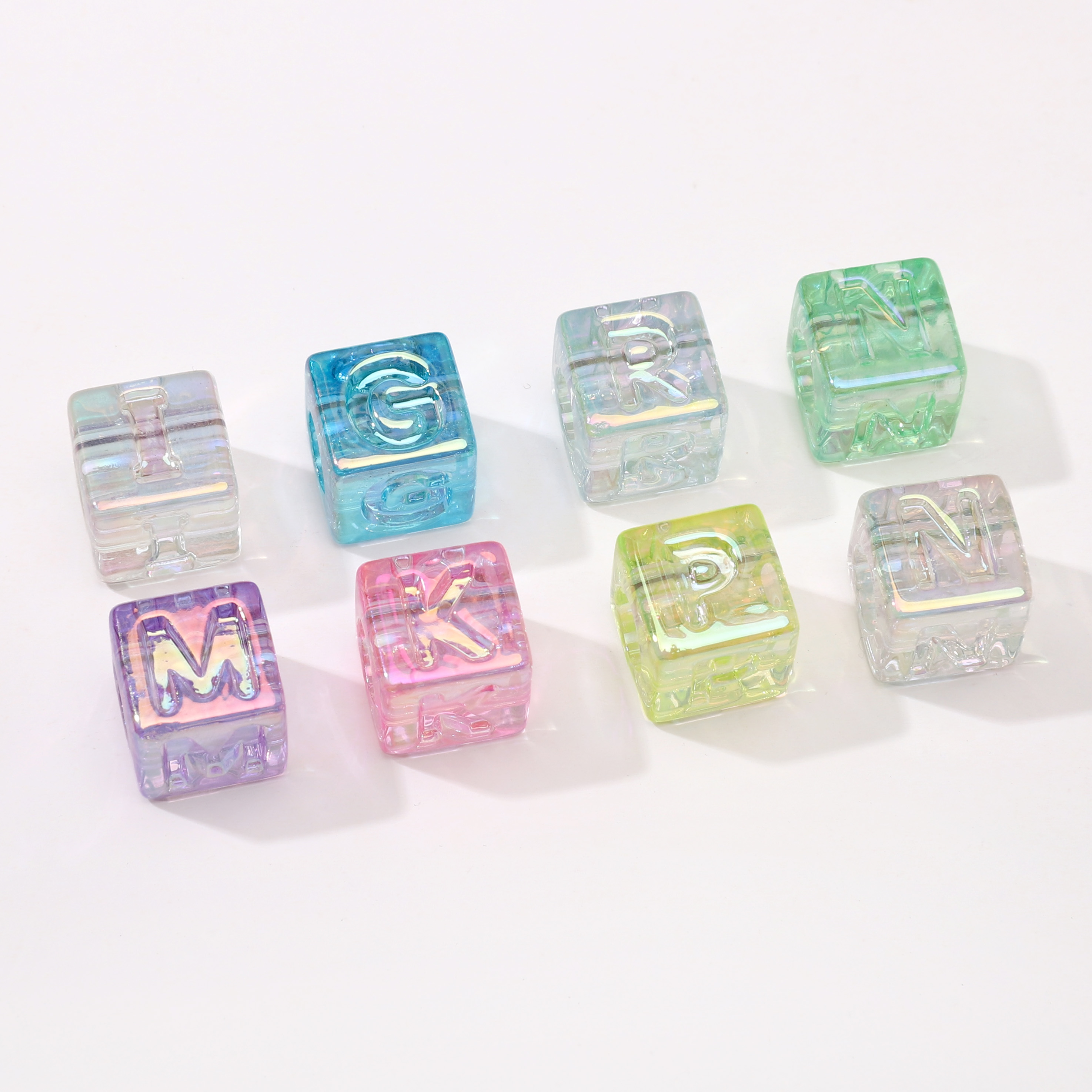 10Pcs beading Colorful Clear L - огляд і ціна Men Accessories For Birthday Gift