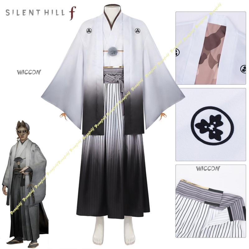 Game Cosplay Costume Sil Boys  - огляд і ціна Men'S Kimono Accessories