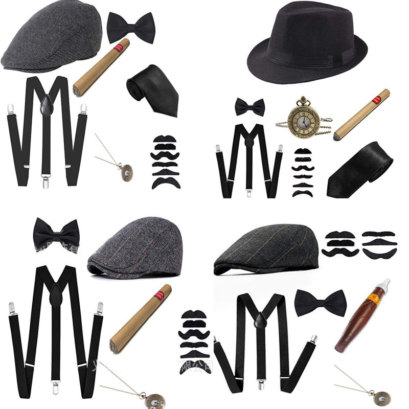 1920S Halloween 20S Cosplay Ga - огляд і ціна Men'S Accessories In The 1920S