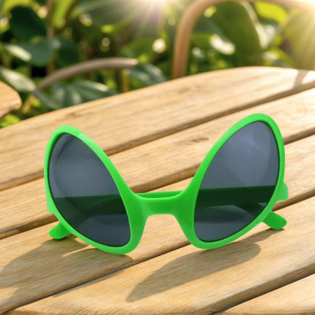 Green Alien Martian Quirky Sun - огляд і ціна Men Accessories Fashion