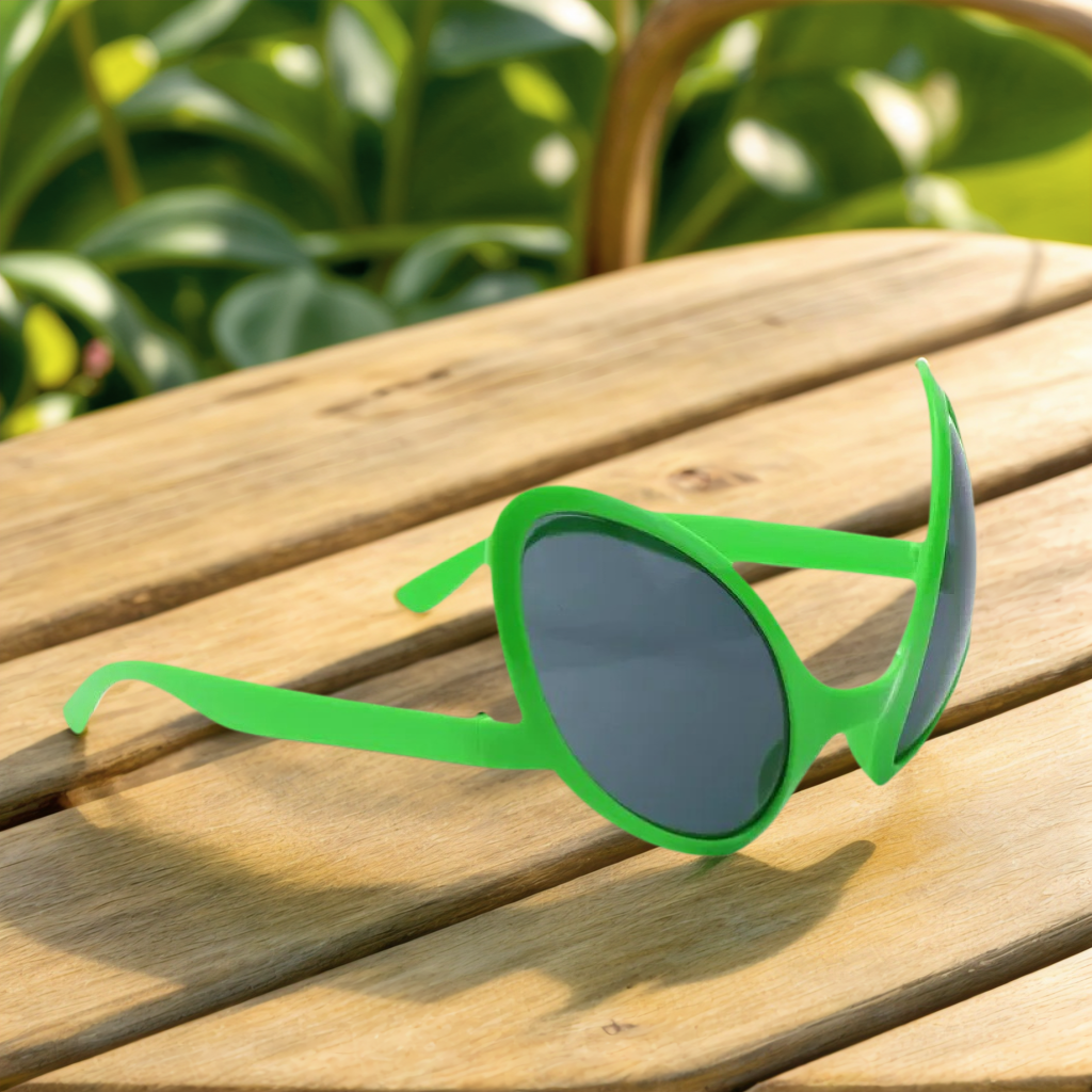 Green Alien Martian Quirky Sun - огляд і ціна Men Accessories Fashion