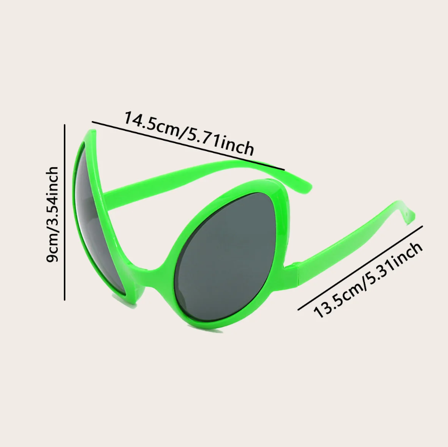 Green Alien Martian Quirky Sun - огляд і ціна Men Accessories Fashion