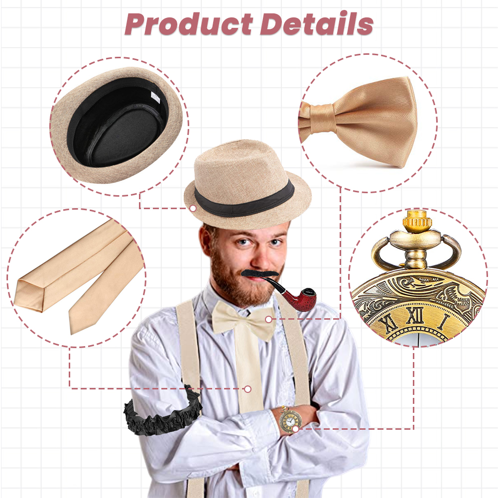 1920s Mens Costume Accessories - огляд і ціна Men'S Accessories In The 1920S