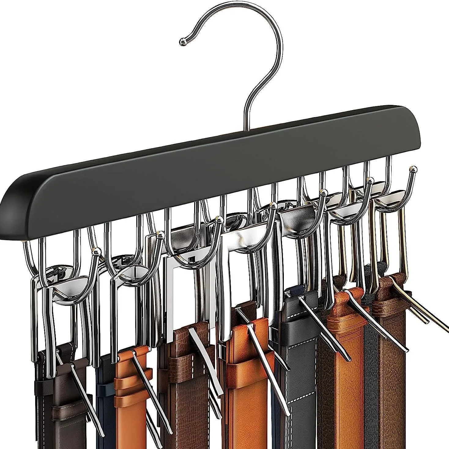 Wooden Belt Rack Women Storage - огляд і ціна Men'S Accessories Wardrobe