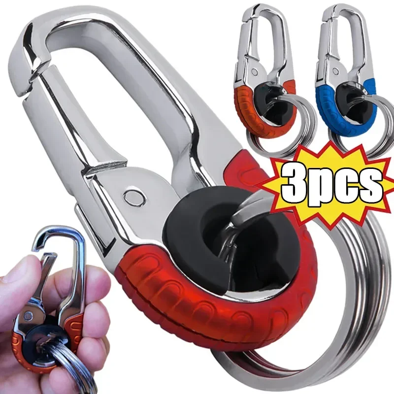 1/2/3pcs Car Keychain Creative - огляд і ціна Men'S Accessories Rings