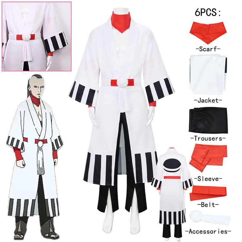 WHH Anime Boorter Cosplay Cost - огляд і ціна Men'S Kimono Accessories