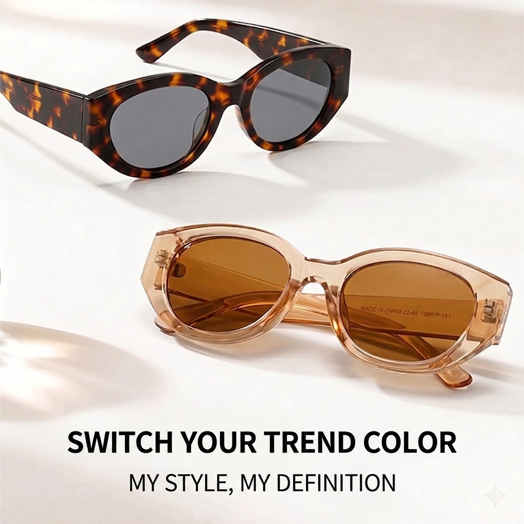 Women Men Classic Cat-Eye Pola - огляд і ціна Men Accessories Fashion