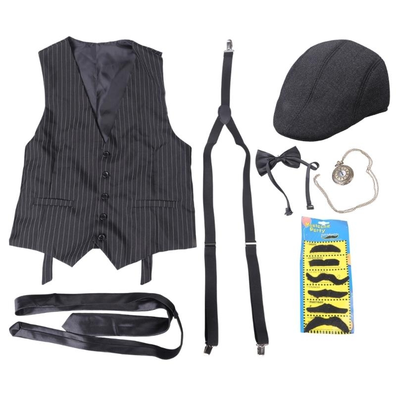39BD 1920s Mens Costume,Roarin - огляд і ціна Men'S Accessories In The 1920S