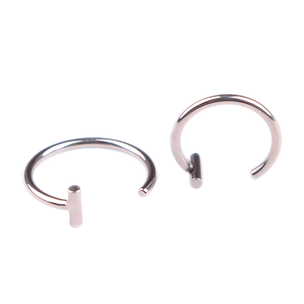4Pcs Stainless Steel Nose Ring - огляд і ціна Men'S Accessories Rings