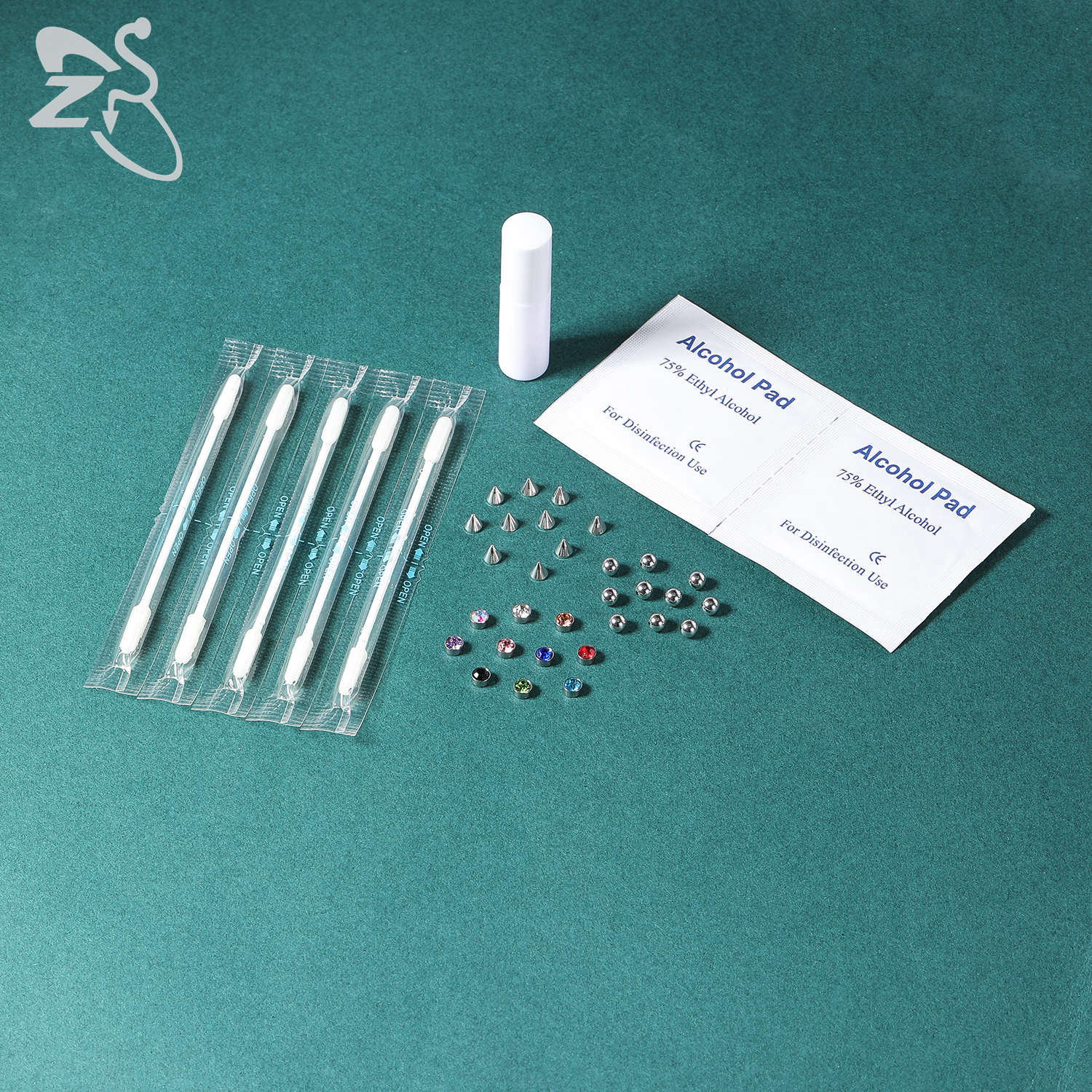 ZS 1 Set Fake Eyebrow Ring Men - огляд і ціна Men'S Accessories Rings