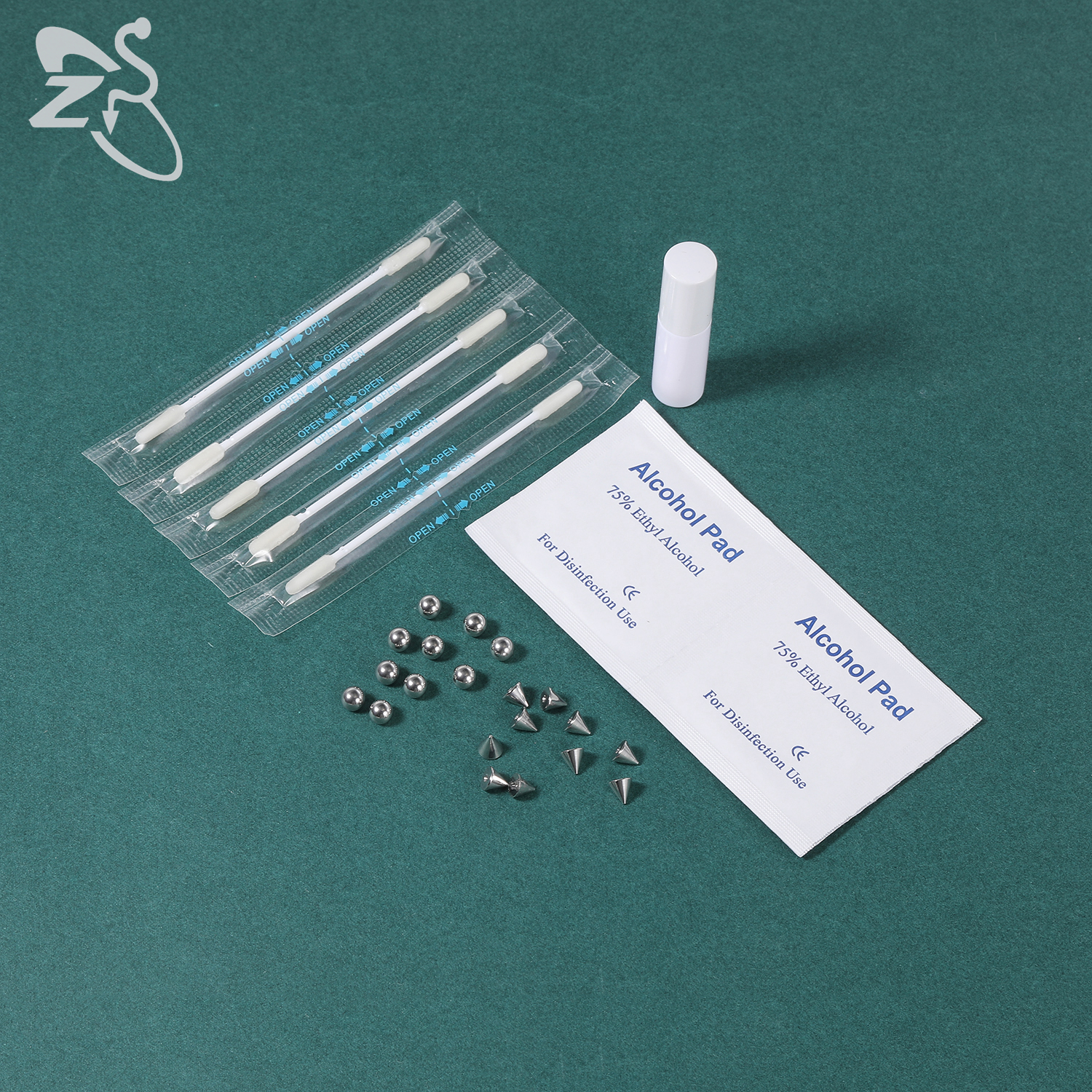 ZS 1 Set Fake Eyebrow Ring Men - огляд і ціна Men'S Accessories Rings