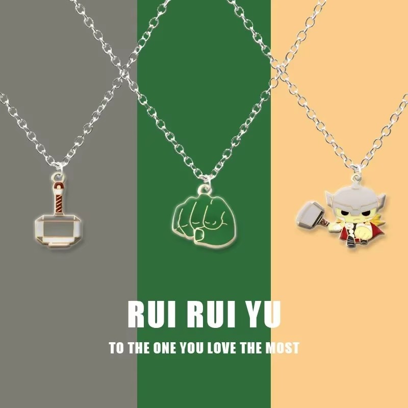 Marvel The Avengers Necklace A - огляд і ціна Men Accessories For Birthday Gift