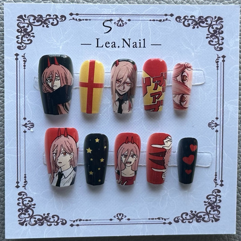 Anime Chainsaw Man Manicure Ma - огляд і ціна Men Accessories For Birthday Gift