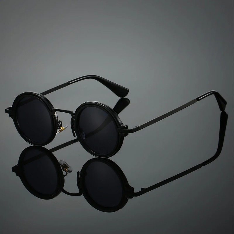 New Retro Metal Round Frame Su - огляд і ціна Men Accessories Fashion