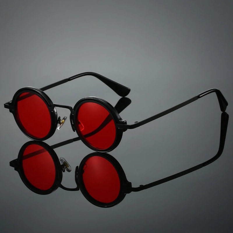 New Retro Metal Round Frame Su - огляд і ціна Men Accessories Fashion