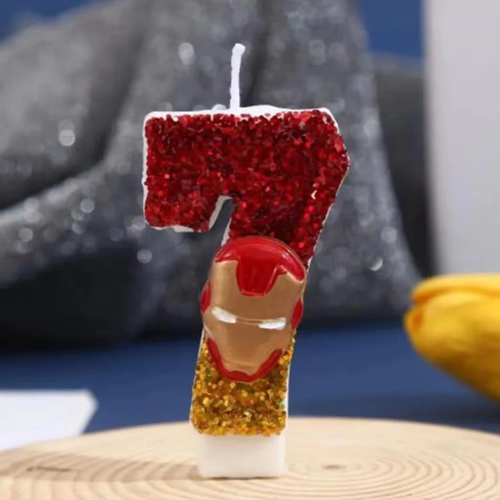 0-9 Cartoon Cake Insert Childr - огляд і ціна Men Accessories For Birthday Gift